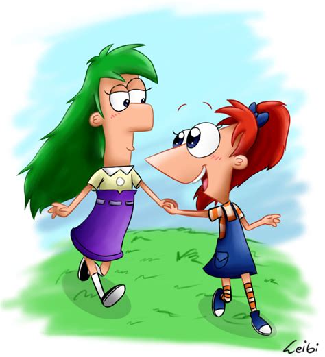 phineas and ferb female characters|phineas and ferb genders.